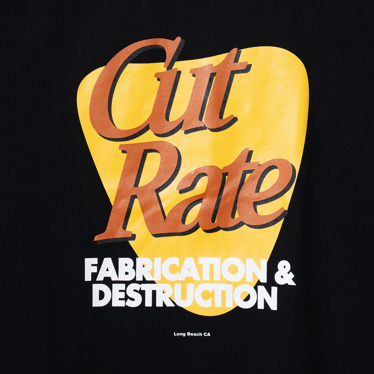 CUTRATE F&D LOGO L/S TEE　カットレイト　F&DロゴロングスリーブTシャツ
