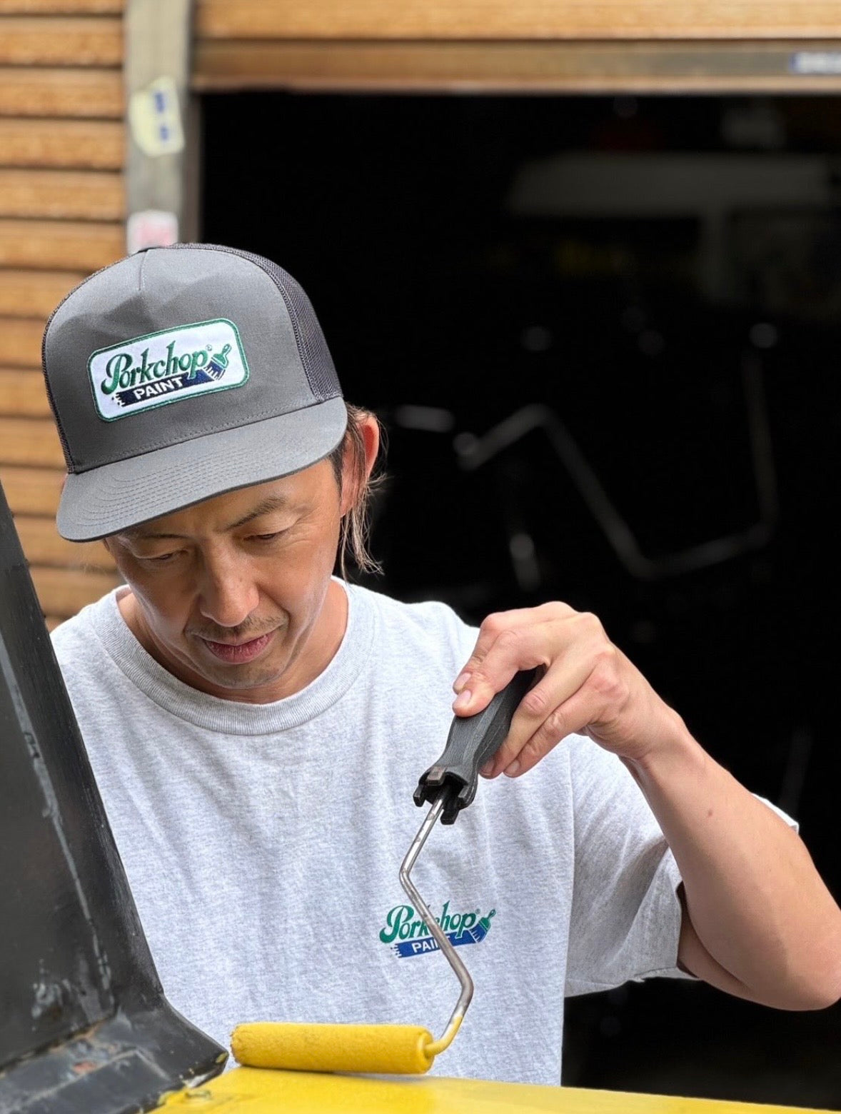 PORKCHOP GARAGE SUPPLY PCP WAPPEN MESH CAP ポークチョップガレージサプライ PCPワッペンメッシュキャップ