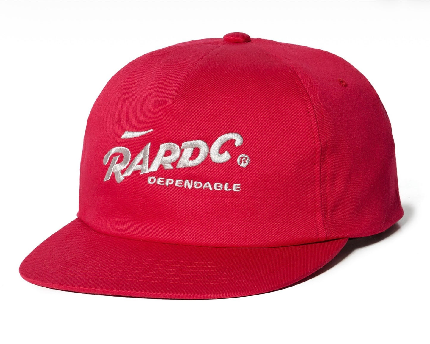 ROUGH AND RUGGED TRUCKER CAP RED / OX BLUE