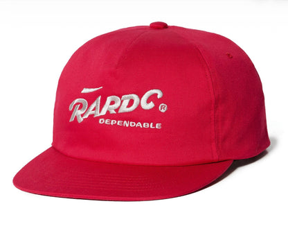 ROUGH AND RUGGED TRUCKER CAP RED / OX BLUE