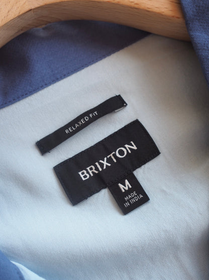 BRIXTON LAFAYETTE S/S WVN BLUE AURA ブリクストン ラファイエット ショートスリーブシャツ