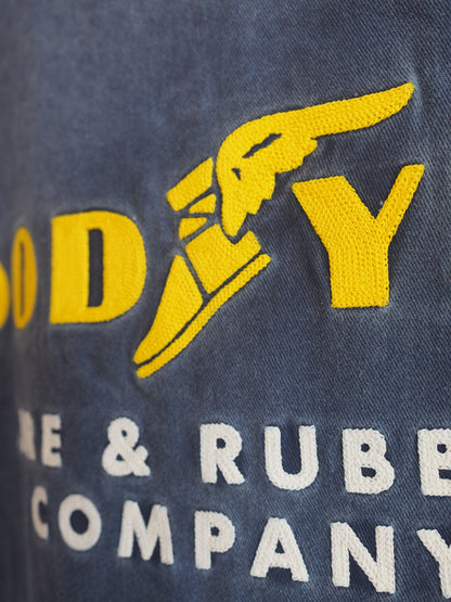 BRIXTON GOODYEAR TRADEMARK LIGHTWEIGHT GARAGE JACKET WASHED NAVY ブリクストン グッドイヤー トレードマークガレージジャケット