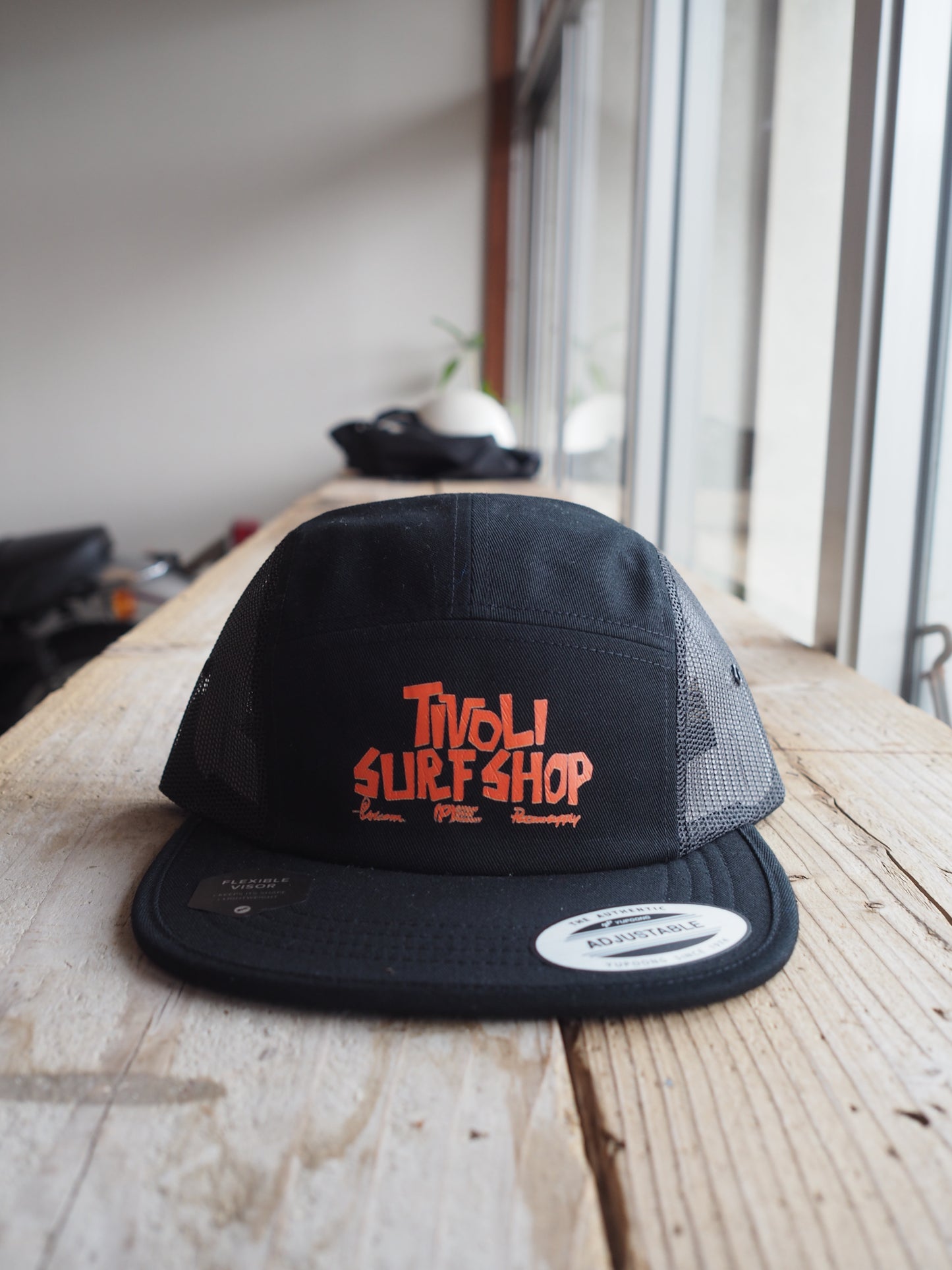 Psicom tivoLi surf shop  5 Panel Cap "tivolisurfshop"　サイコム　チボリサーフショップ　５パネルキャップ