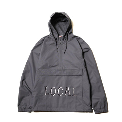 CUTRATE CLASSIC LOCAL LOGO NYLON ANORAK HOODIE　カットレイト　クラシックローカルロゴ　ナイロンフードジャケット