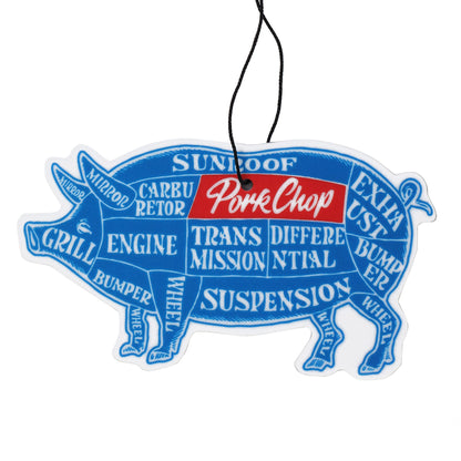 PORKCHOP GARAGE SUPPLY AIR FRESHENER / Pabst Blue Ribbon　ポークチョップガレージサプライｘパブストブルーリボン　エアフレッシュナー