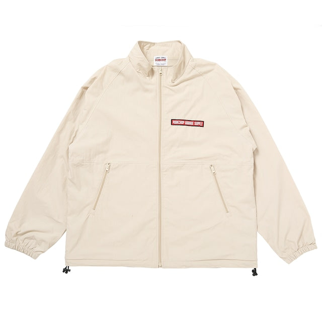 ポークチョップ　TRACK JKT CREAM SかM PORKCHOP - BAR&SHIELD TRACK JKT / クリーム / トラックジャケット