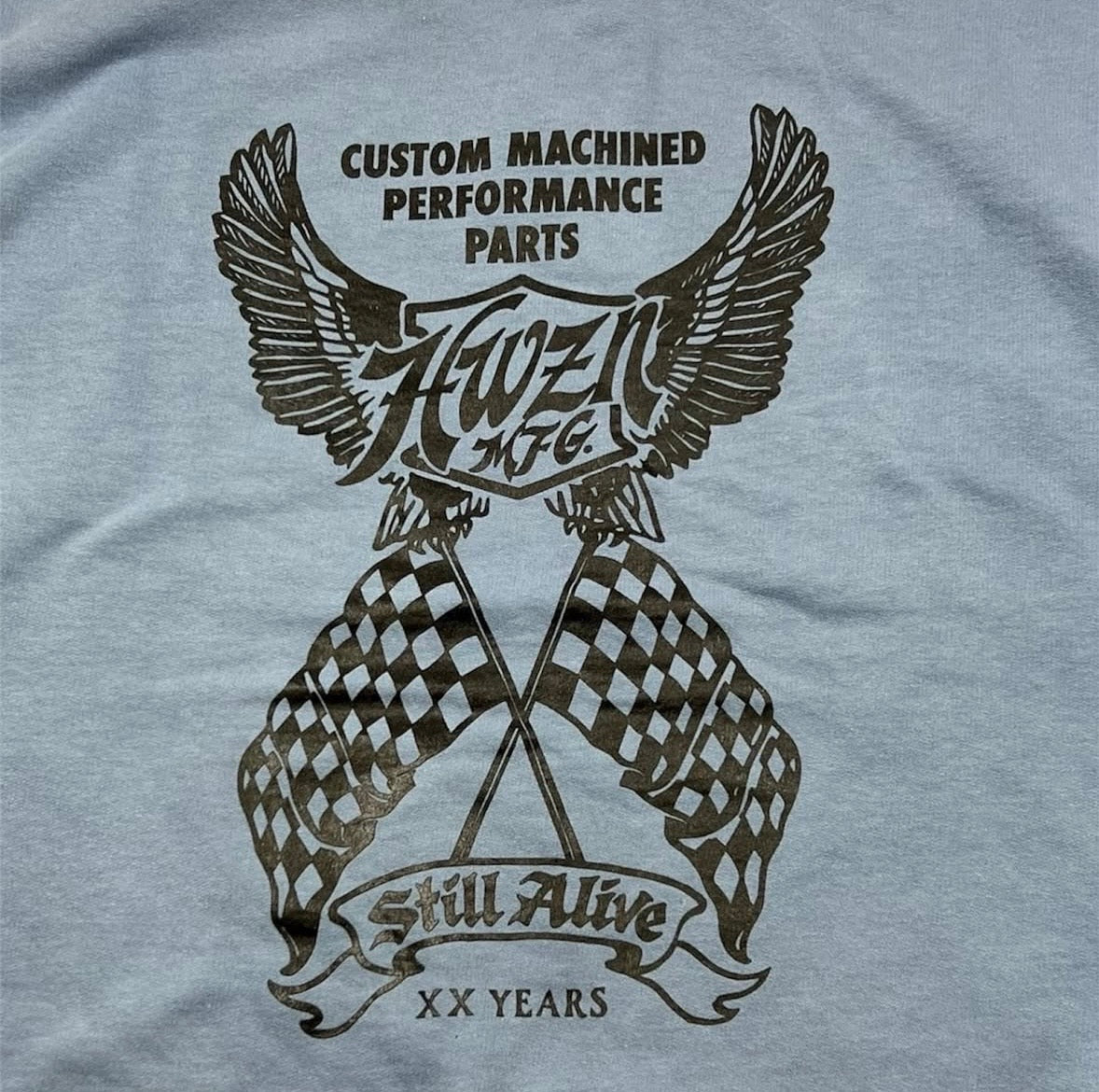 HWZN.MFG.CO. “XX YEARS LIGHT WEIGHT SWEAT SHIRTS" ハウゼン スウェット