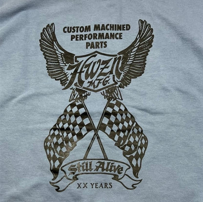HWZN.MFG.CO. “XX YEARS LIGHT WEIGHT SWEAT SHIRTS" ハウゼン スウェット