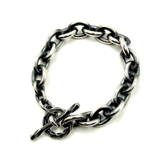 HATCHET Metal Work Studio H.M.W.S HB-29-SP "SilverPlating" Bracelet