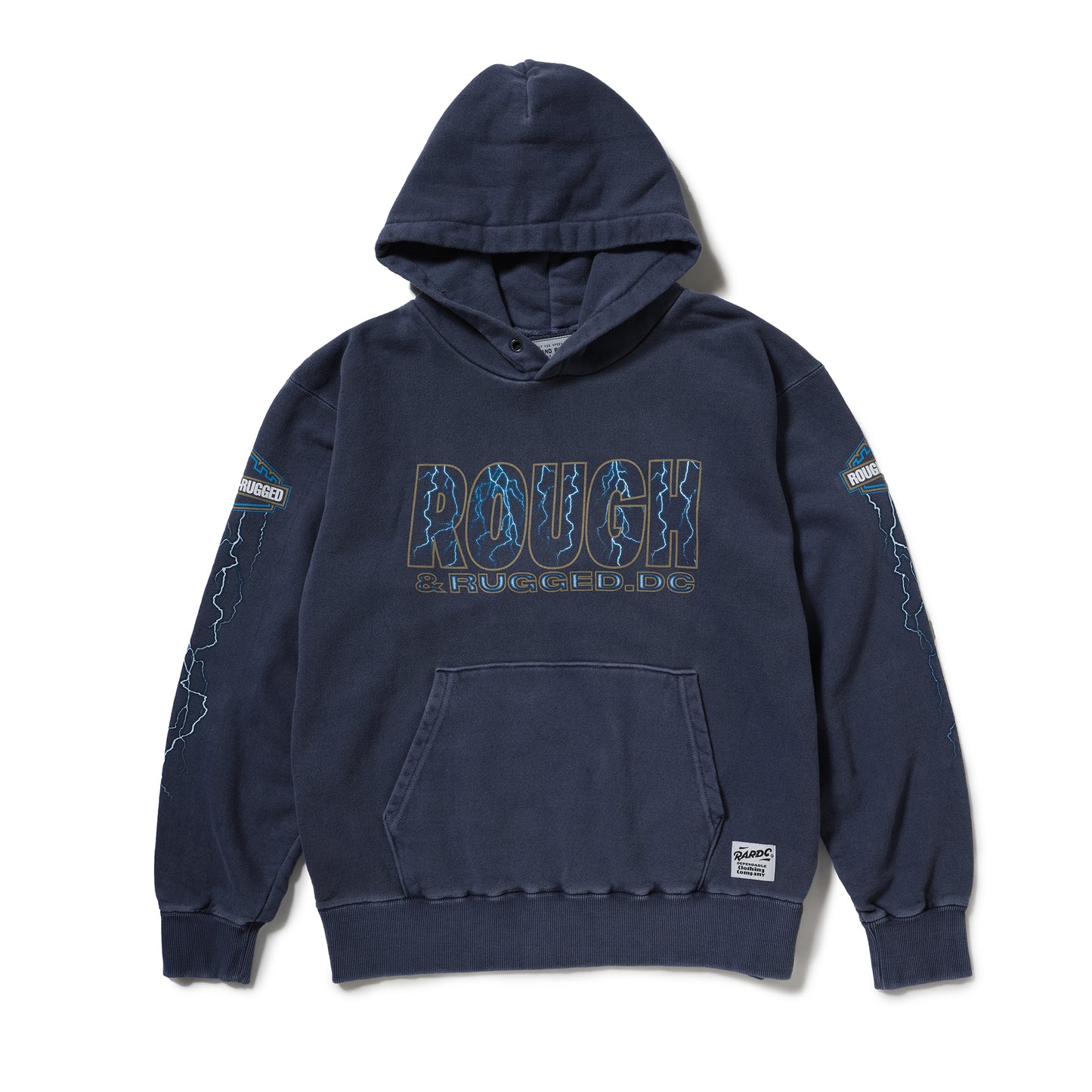 ROUGH AND RUGGED DESIGN HOODIE ラフアンドラゲッド デザインフーディー パーカー
