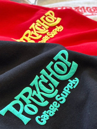 PORKCHOP GARAGE SUPPLY SC LOGO ZIP UP HOODIE