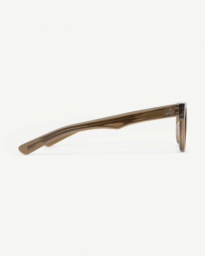 DECADE eyewear MELVIN 80s CRYSTAL OLIVE / BROWN