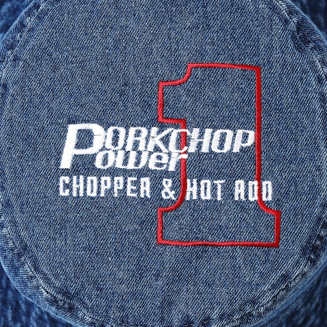 PORKCHOP GARAGE SUPPLY P POWER DENIM BUCKET HAT