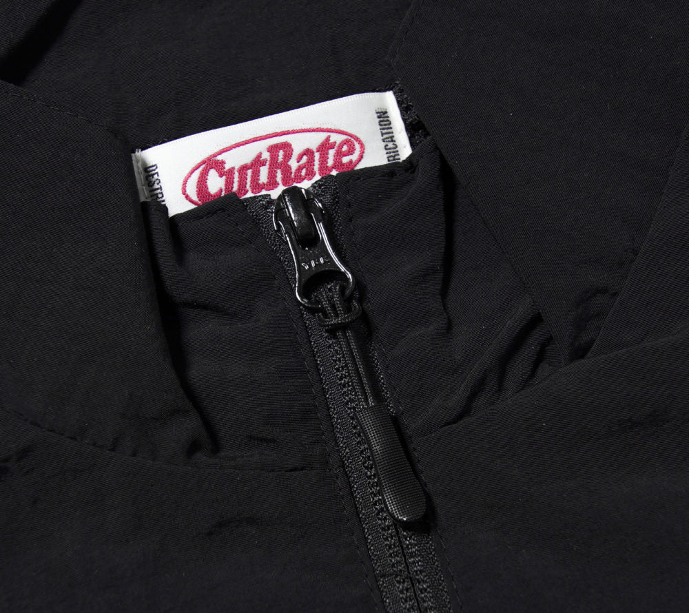 CUT RATE PINSTRIPE NYLON TRACK JACKET カットレイト ピンストライプ