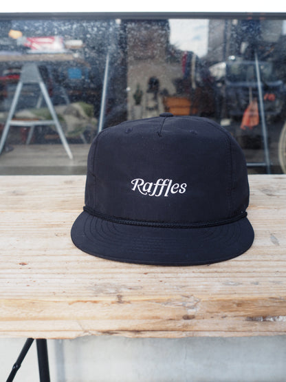 Raffles logo 5panel nylon cap