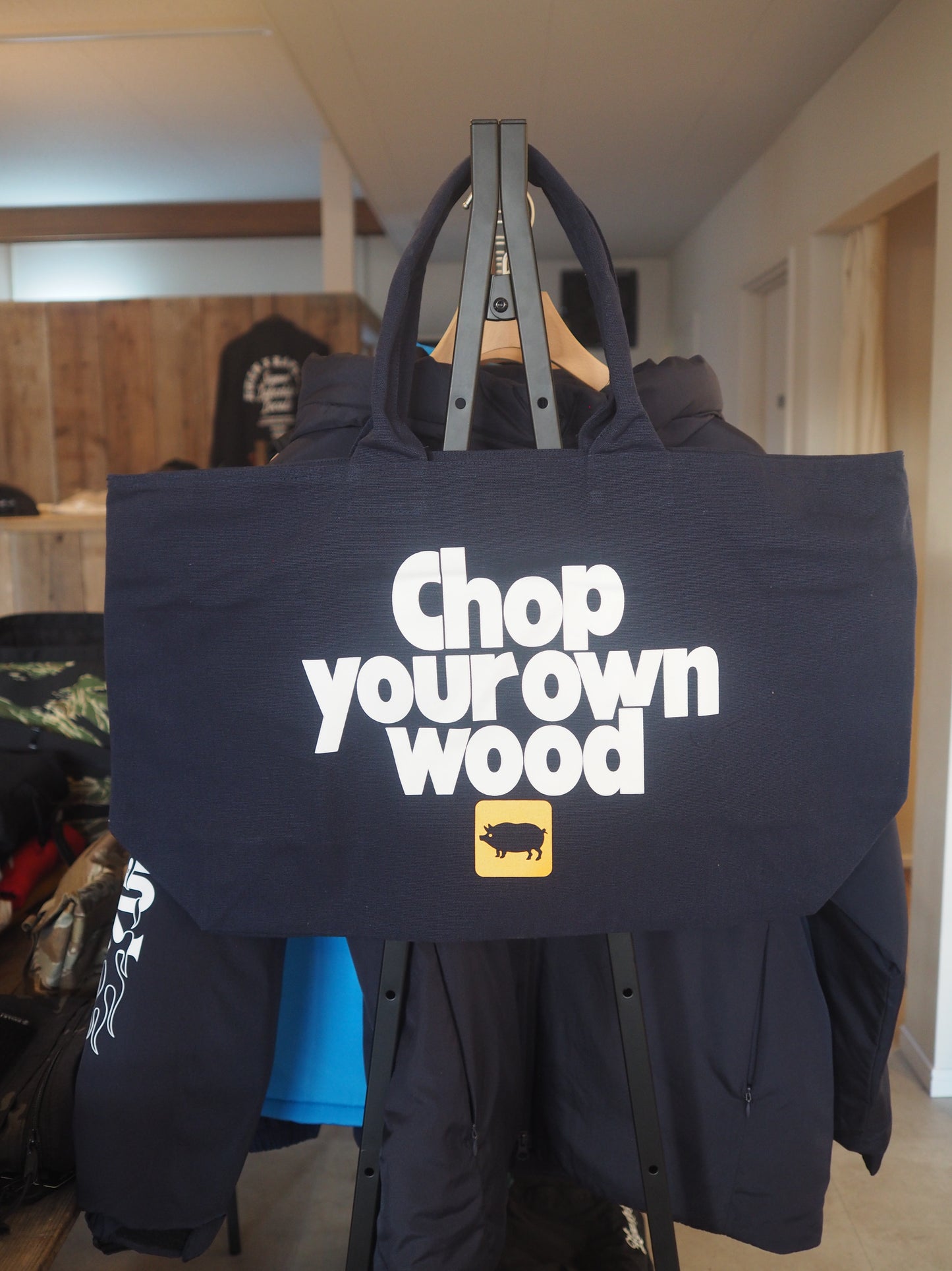 PORKCHOP GARAGE SUPPLY CYOW ZIP TOTE BAG ポークチョップガレージサプライ　ジップトートバッグ