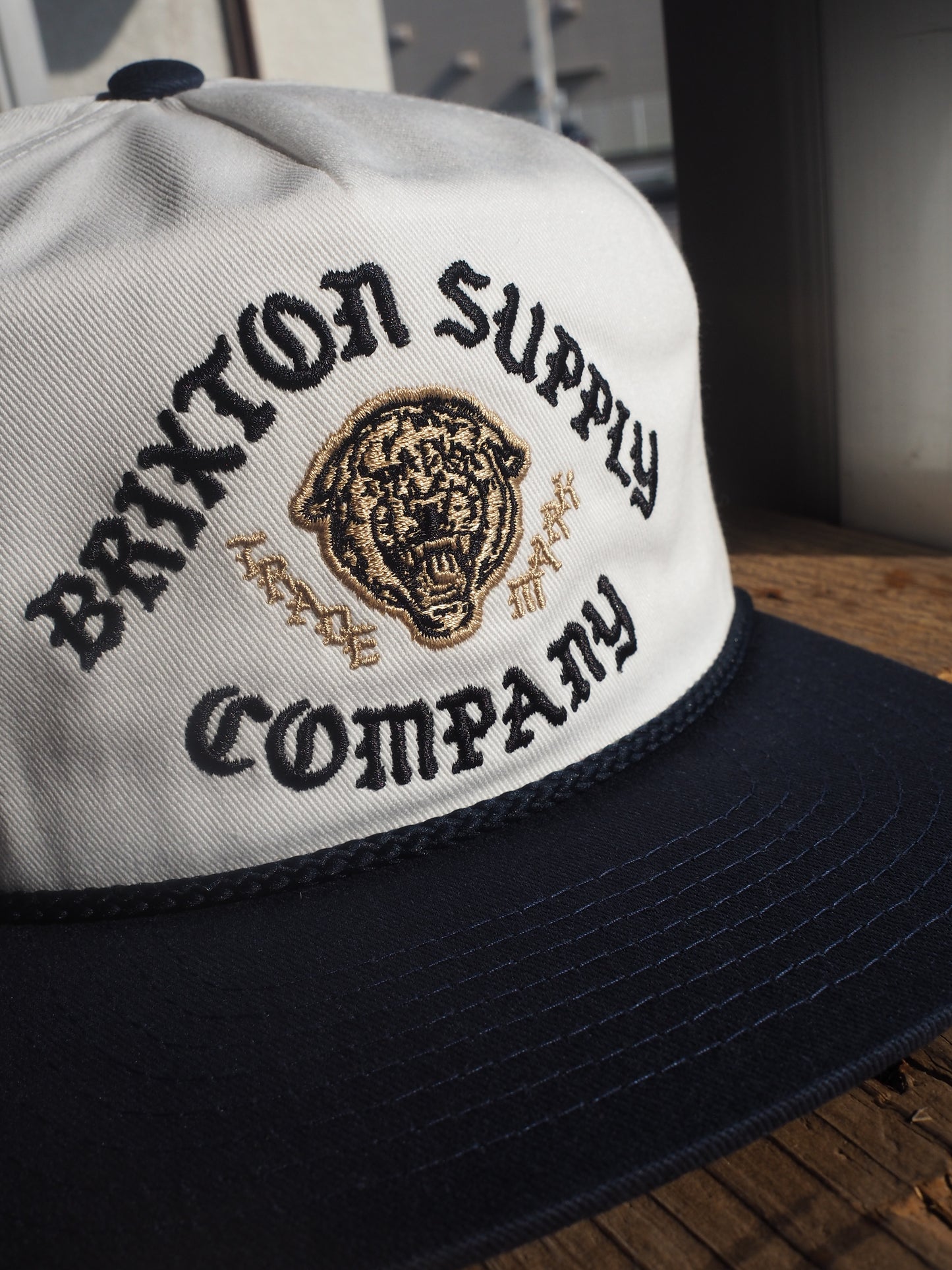 BRIXTON MORADO MP SNAPBACK MIDNIGHT BLUE/WHITE ブリクストン モラード スナップバックキャップ