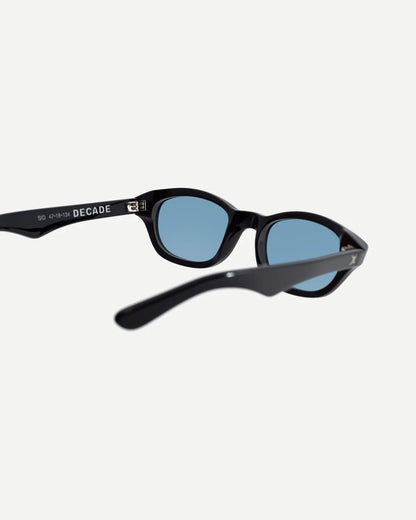 DECADE eyewear SID 60s GLOSS BLACK / BLUE