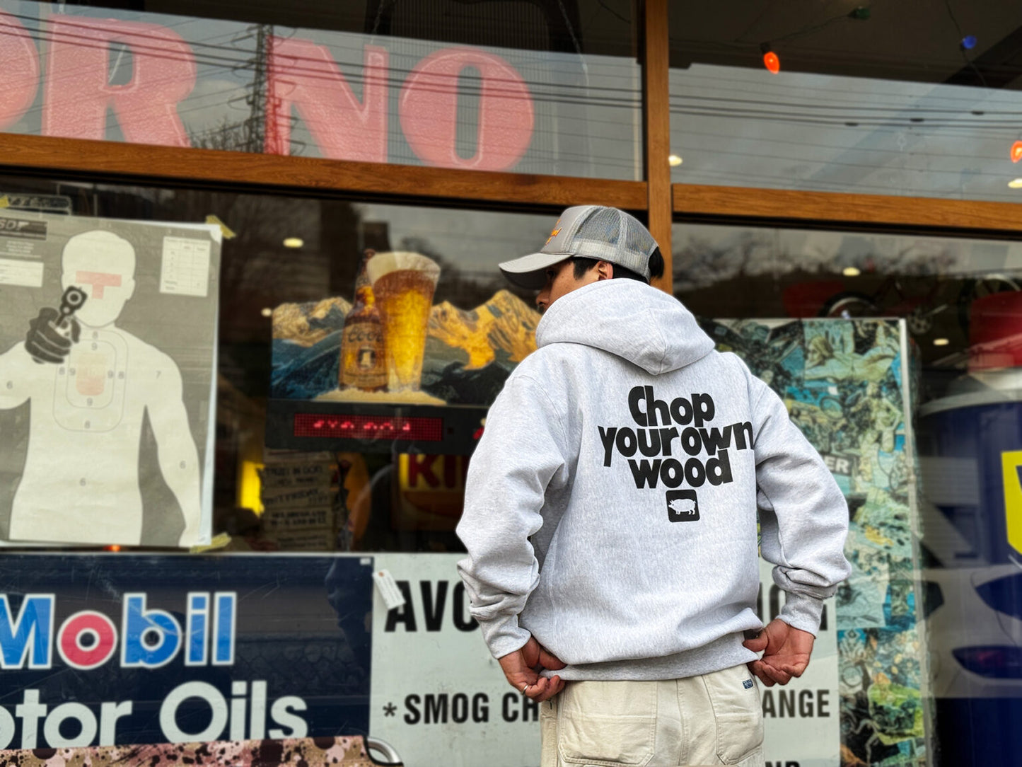 PORKCHOP GARAGE SUPPLY CYOW HOODIE ポークチョップガレージサプライ フーディー パーカー