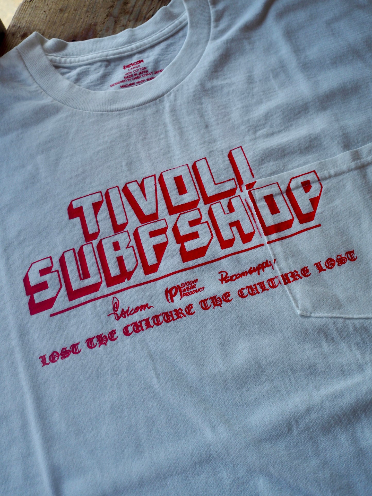 psicom tivoLi surf shop S/S Pocket Tee 2026 " 16 "
