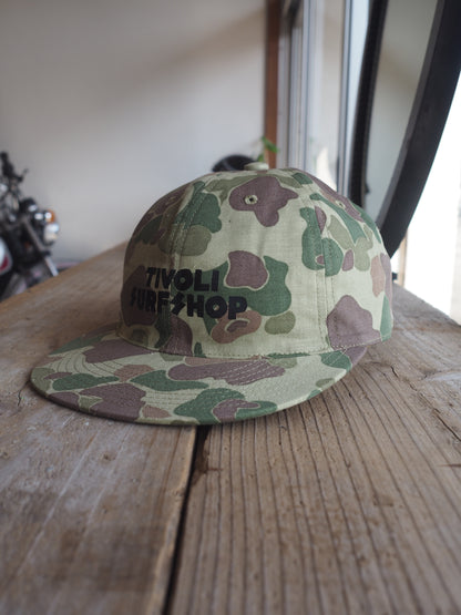 Psicom tivoLi surf shop HC cap psicom 2025　サイコム　チボリサーフショップ　HCキャップ　カモ柄