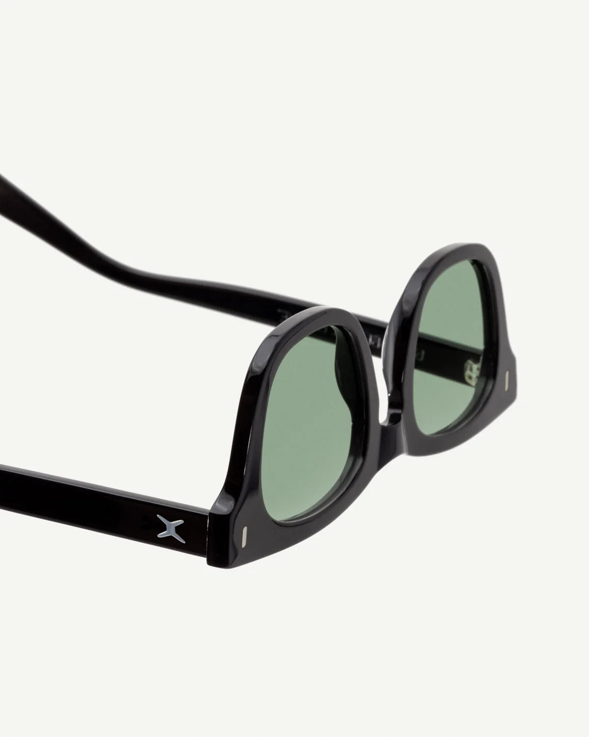 DECADE eyewear EARL 50s GLOSS BLACK / GREEN