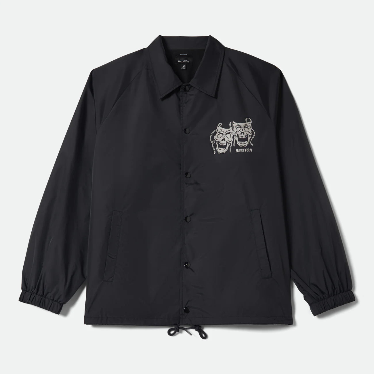 BRIXTON WATCHMAN LW COACHES JKT - BLACK ブリクストン ウォッチメン コーチジャケット