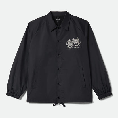 BRIXTON WATCHMAN LW COACHES JKT - BLACK ブリクストン ウォッチメン コーチジャケット