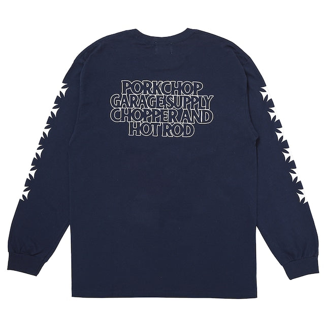 PORKCHOP GARAGE SUPPLY C&H LOGO L/S TEE