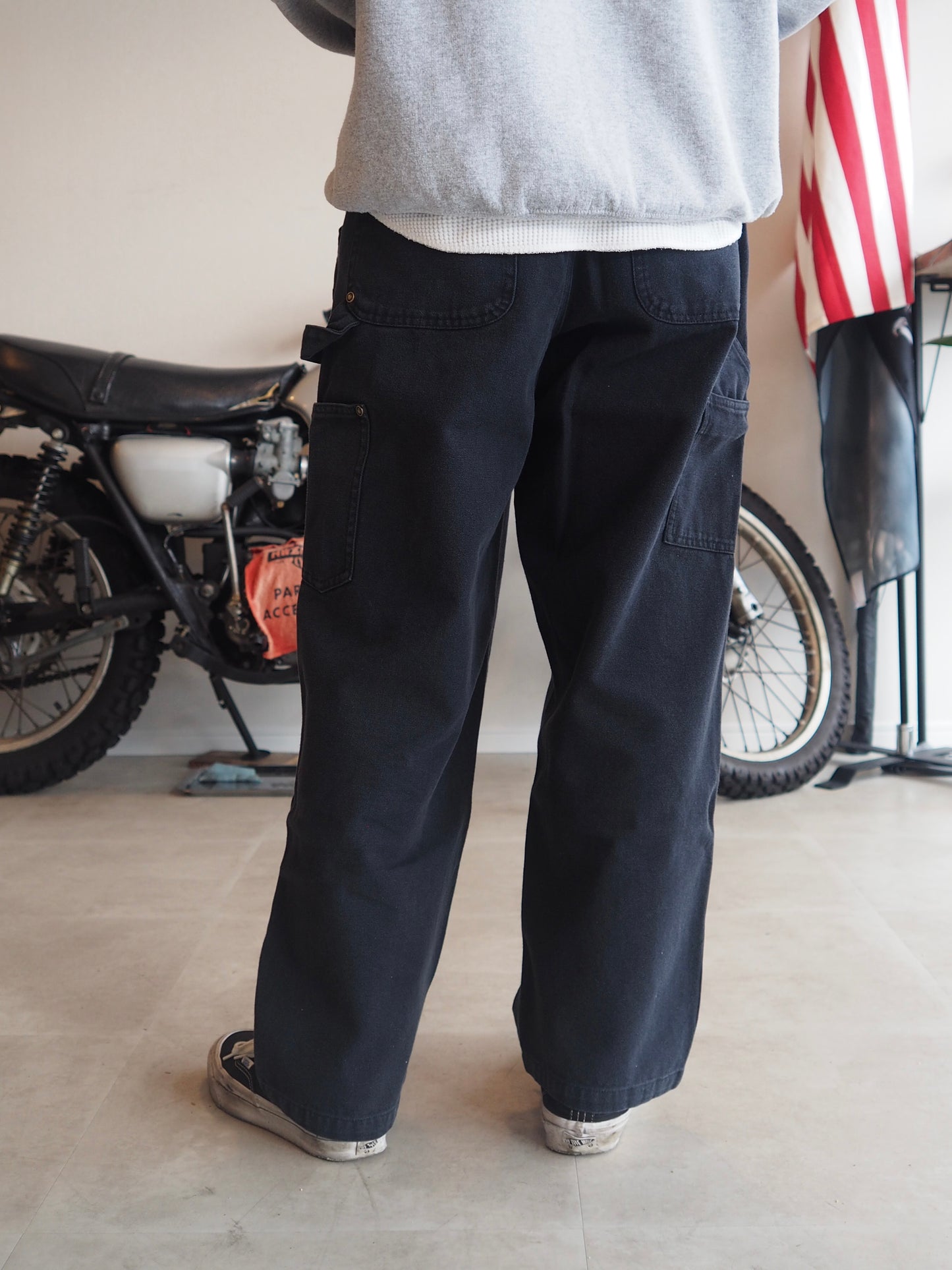 Raffles double knee painter pants