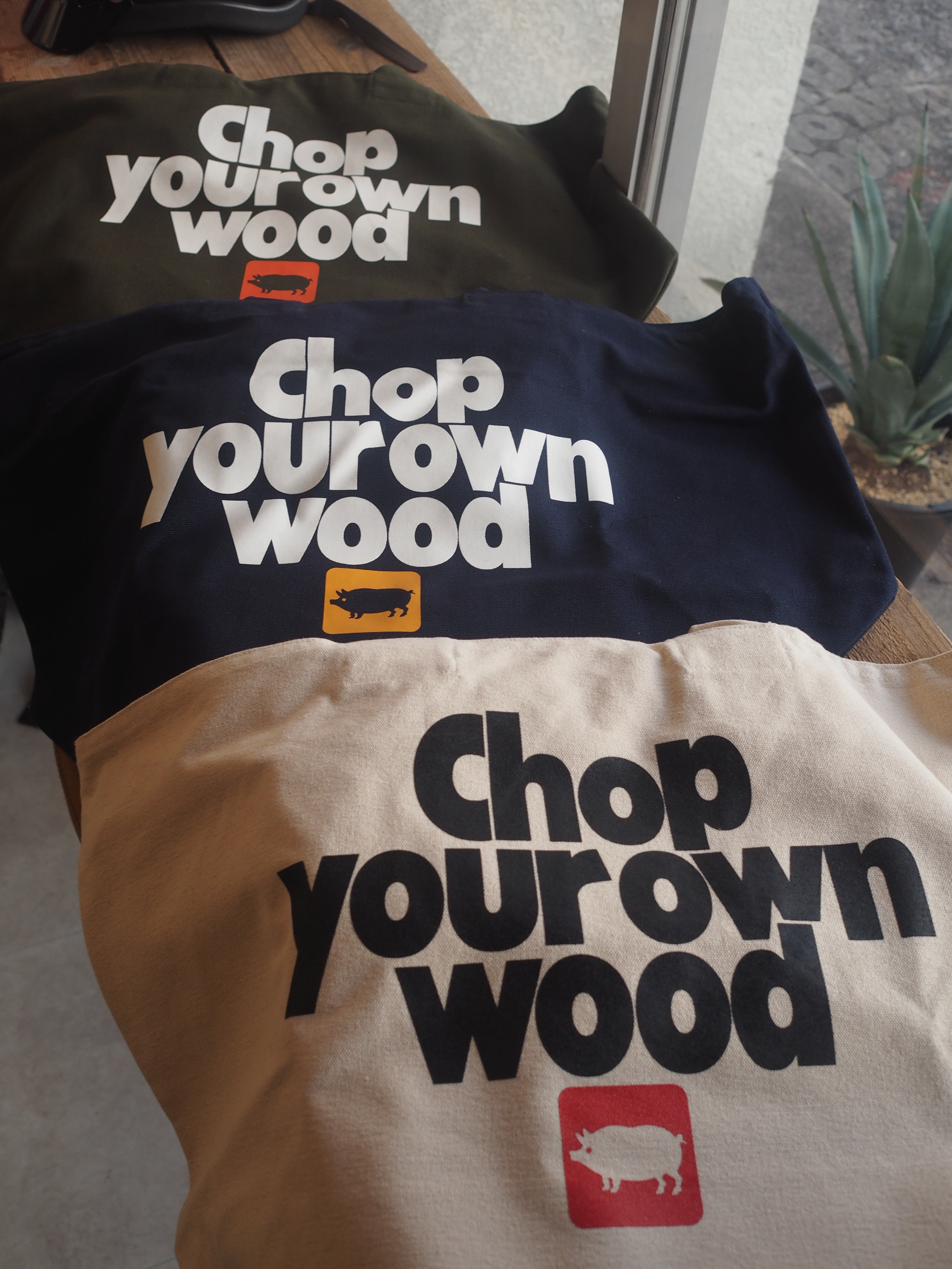 PORKCHOP GARAGE SUPPLY CYOW ZIP TOTE BAG ポークチョップガレージ