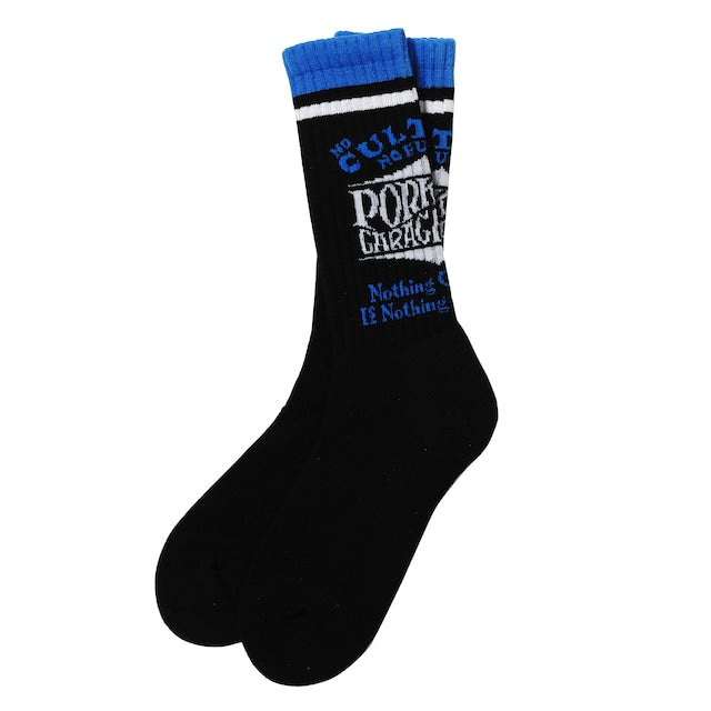 PORKCHOP GARAGE SUPPLY WAVE LOGO SOX ポークチョップガレージサプライ ウェーブロゴ ソックス