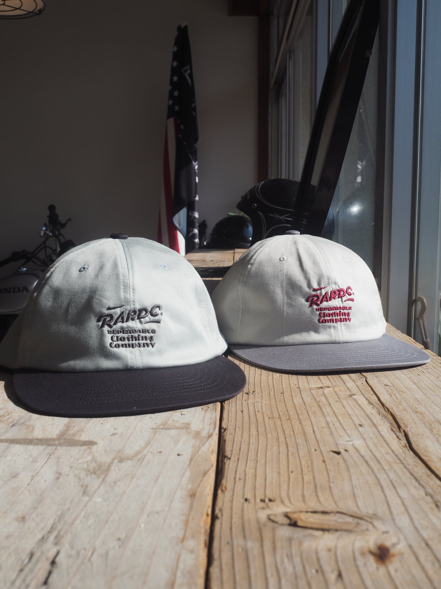 ROUGH AND RUGGED BICOLOR CAP ラフアンドラゲッド バイカラーキャップ