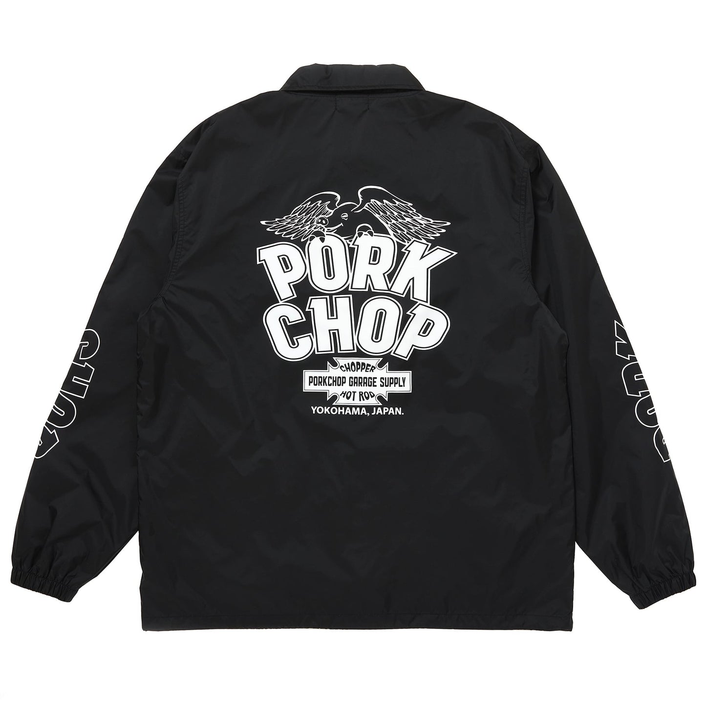 PORKCHOP GARAGE SUPPLY WP BIG LOGO COACH JKT ポークチョップガレージサプライ コーチジャケット