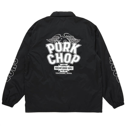 PORKCHOP GARAGE SUPPLY WP BIG LOGO COACH JKT ポークチョップガレージサプライ コーチジャケット
