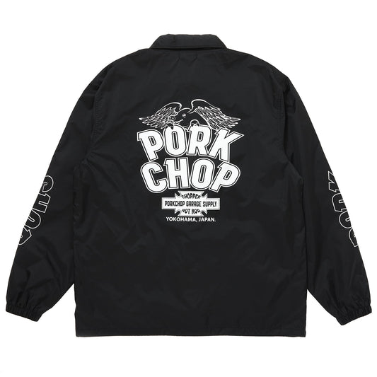 PORKCHOP GARAGE SUPPLY WP BIG LOGO COACH JKT ポークチョップガレージサプライ コーチジャケット