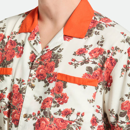 BRIXTON LAFAYETTE S/S WVN ROSE BUD ブリクストン ラファイエット ショートスリーブシャツ