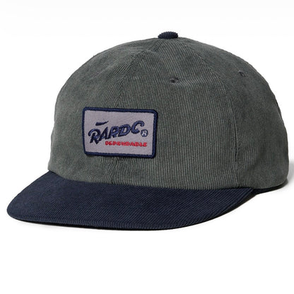 ROUGH AND RUGGED BICOLOR CAP  GRAY / BLACK