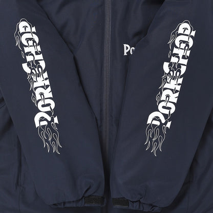 PORKCHOP GARAGE SUPPLY BURNING LOGO HOODED JKT