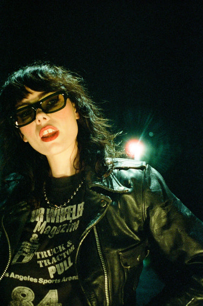 DECADE eyewear GENO 60s GLOSS BLACK / ROSE