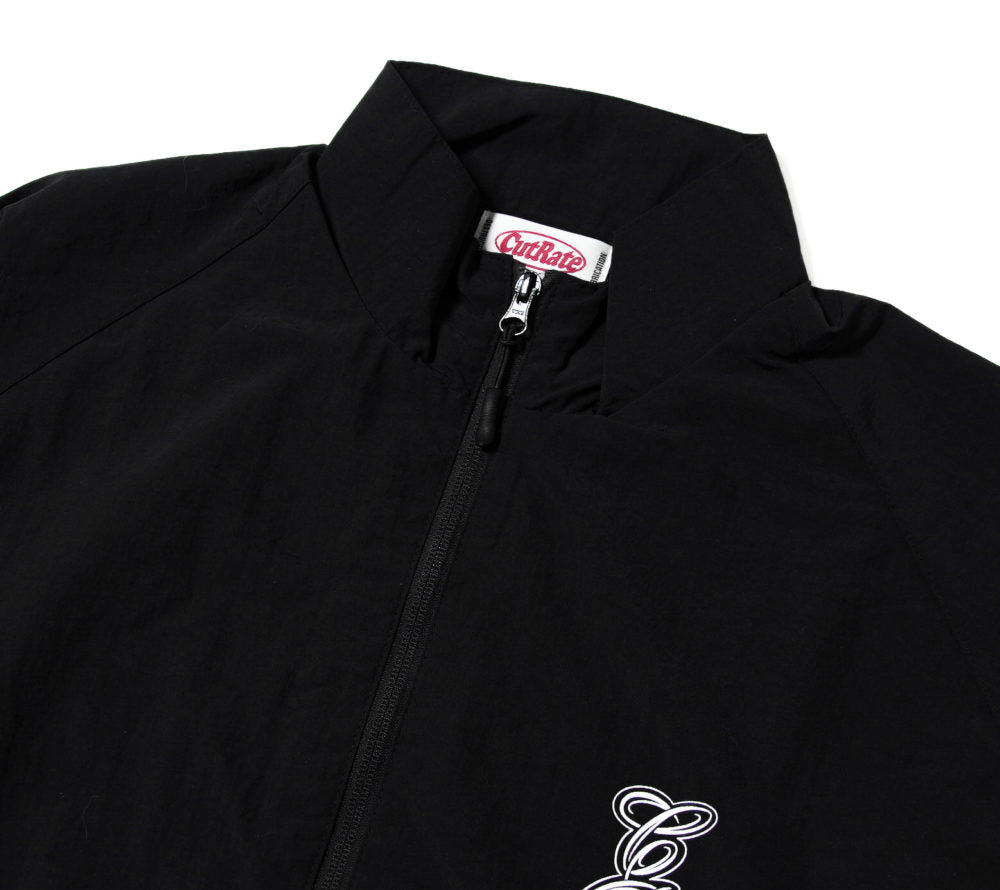 CUTRATE ジャケット CUT RATE PINSTRIPE NYLON TRACK JACKET カットレイト ピンストライプ