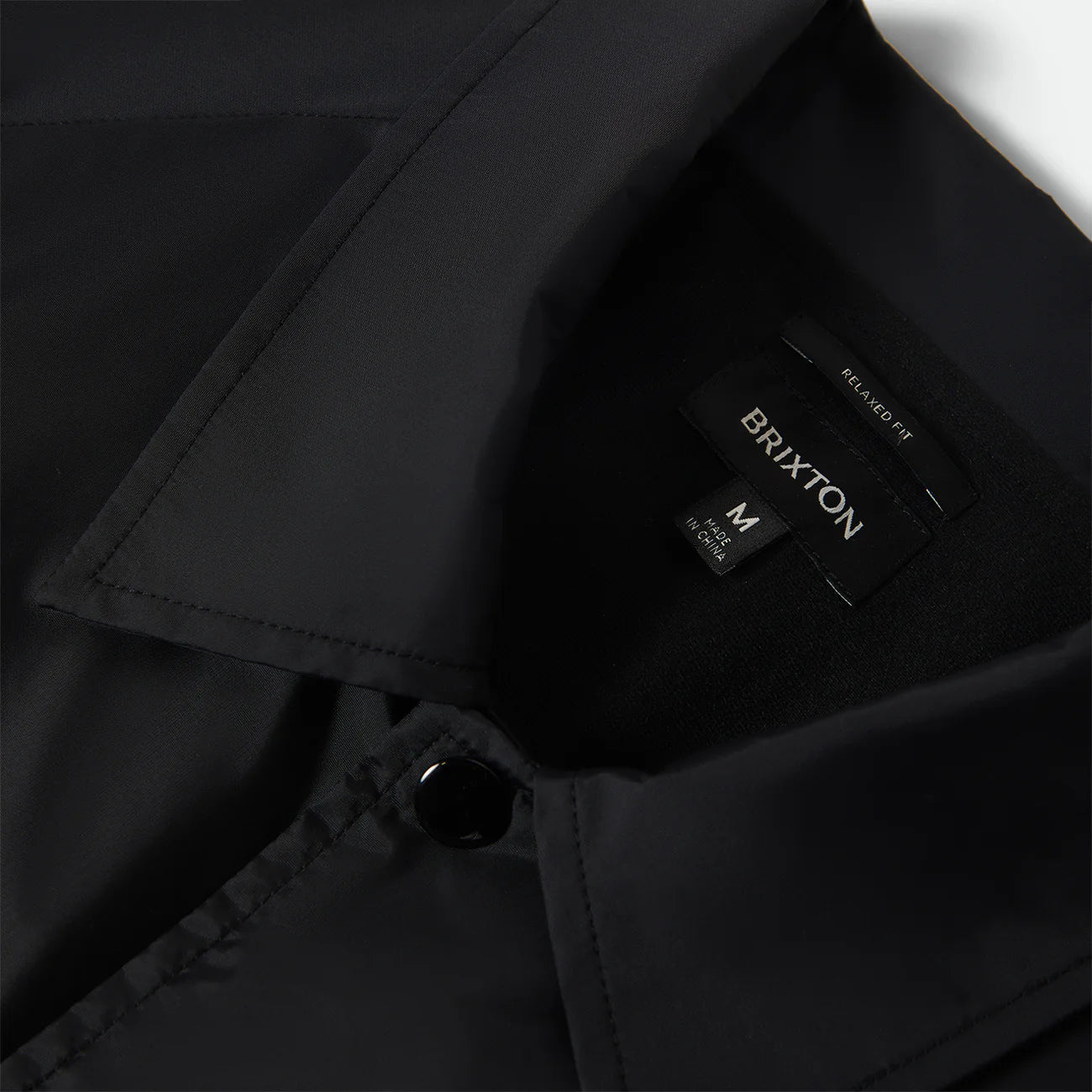 BRIXTON WATCHMAN LW COACHES JKT - BLACK ブリクストン ウォッチメン コーチジャケット