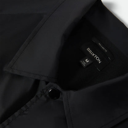 BRIXTON WATCHMAN LW COACHES JKT - BLACK ブリクストン ウォッチメン コーチジャケット