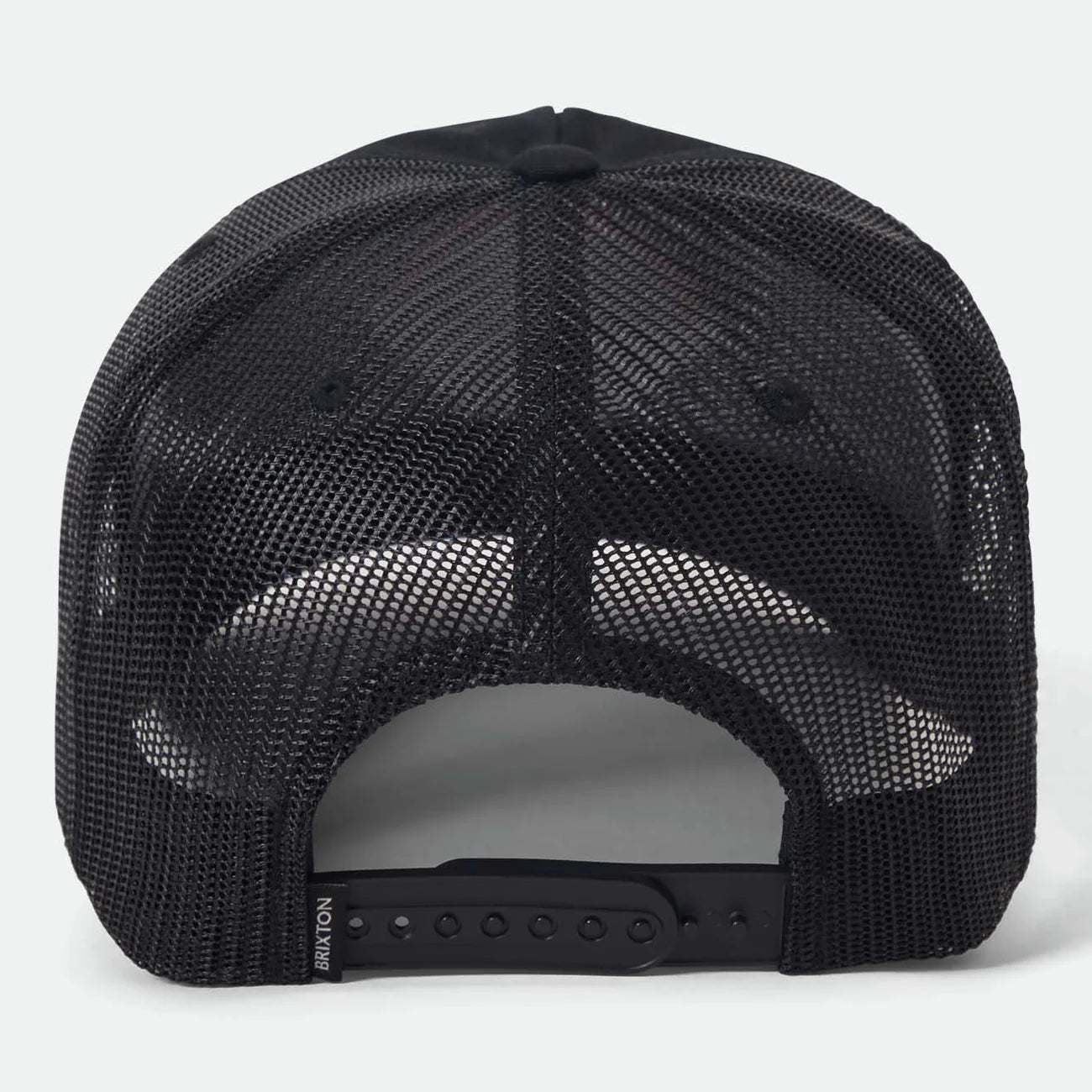 BRIXTON LEEWAY MP TRUCKER HAT - BLACK/BLACK ブリクストン リーウェイ トラッカーキャップ