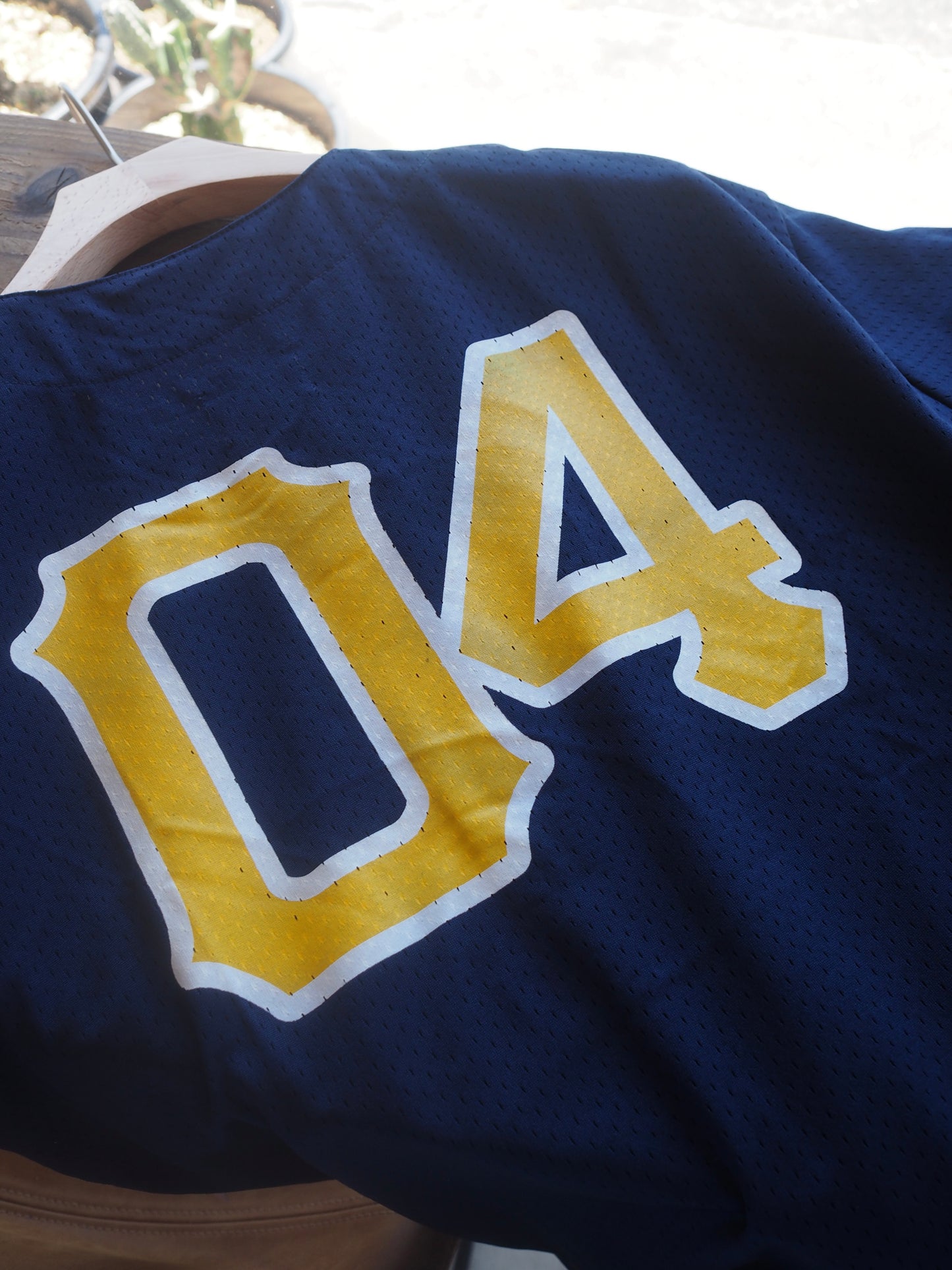 BRIXTON THE BRIXTON MESH BASEBALL JERSEY - WASHED NAVY ブリクストン メッシュベースボールジャージ