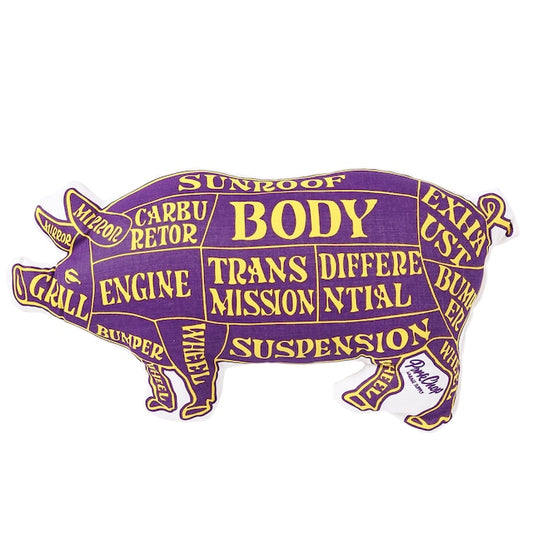 PORKCHOP GARAGE SUPPLY PORK CUSHION PUR×ORG