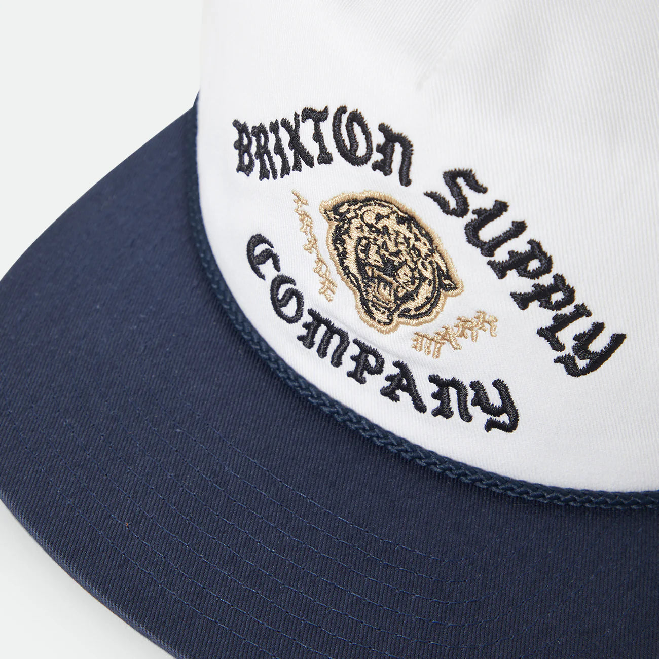 BRIXTON MORADO MP SNAPBACK MIDNIGHT BLUE/WHITE ブリクストン モラード スナップバックキャップ