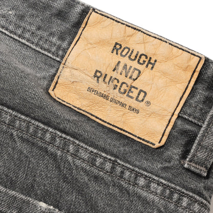 ROUGH AND RUGGED BANKS　ラフアンドラゲッド　バンクス　ビンテージ加工　ネルライナーデニム