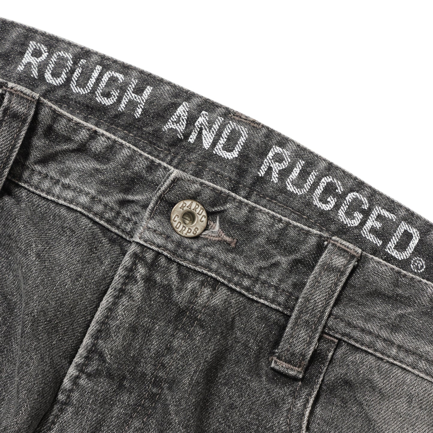 ROUGH AND RUGGED BANKS　ラフアンドラゲッド　バンクス　ビンテージ加工　ネルライナーデニム