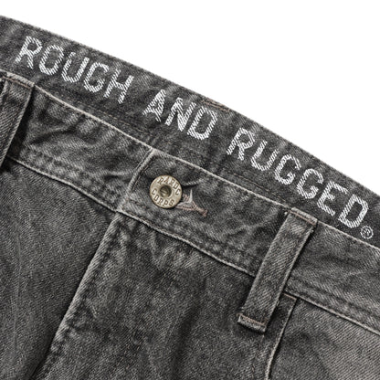 ROUGH AND RUGGED BANKS　ラフアンドラゲッド　バンクス　ビンテージ加工　ネルライナーデニム